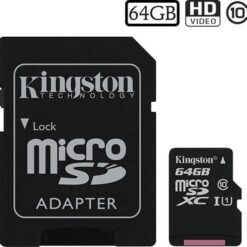 Kingston 64GB microSD geheugen kaart